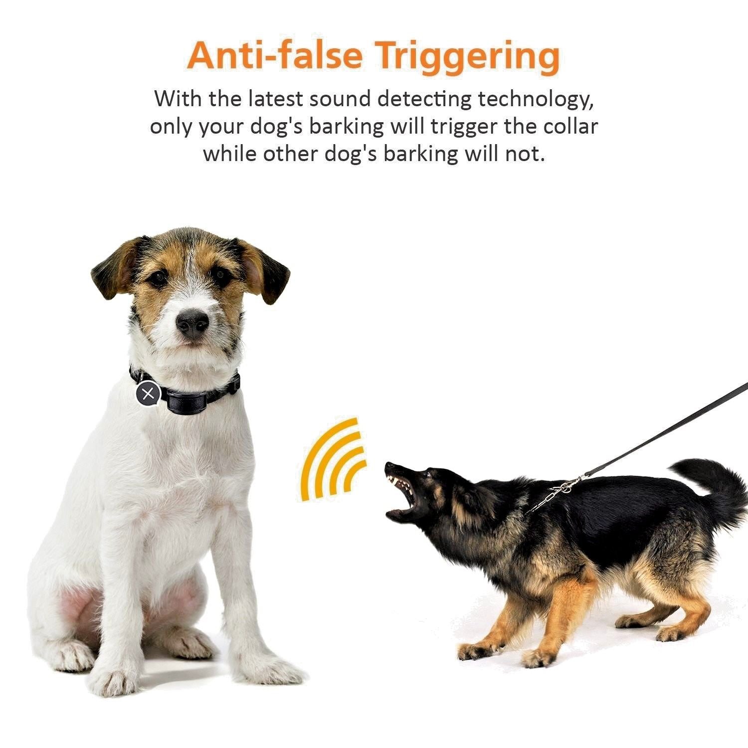 Dog Collar Bark Control Stop Dog Barking small and medium dogs 6.6lb to