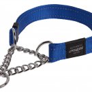 Reflective Nylon Choke Collar Slip Show Obedience Training Gentle Choker for Ex