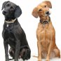 Dog Collars Soft and Durable Real Leather Design - Adjustable Comfortable Soft L
