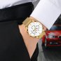 NIBOSI Men's Watches Luxury Chronograph Calendar Waterproof Military Quartz Wris