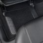 BDK A Set of 4 Universal Fit Plush Carpet with Vinyl Trim Floor Mats For Cars/Tr