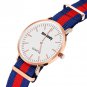 Casual Quartz Watch For Men Women Fashion Classic Nylon Watches Ultra Slim