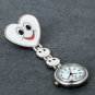 Lancardo Candy Color Smile Heart Face Nurse Clip Watch Medical Lapel Pocket Clas
