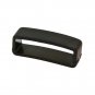 PERFIT Black Rubber Replacement Watch Band/Strap Loop (24mm - Premium Black Rubb