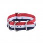 Watch Bands NATO Straps Heavy Duty Ballistic Nylon Strap Stainless Steel Buckle