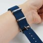 Strap 20mm Nylon Strap Zulu Watch Band (Navy blue)