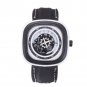 Men's A05 Gear running a second hand square silicone strap sports watch