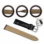 22mm Genuine Leather watch band,Quick Release Leather Smart Watch Band Pluwatch