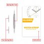 Ullchro Silicone Watch Strap Replacement Rubber Watch Band Waterproof Camouflage