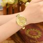 Top Plaza Ladies Gold Bracelet Watch - Analog Quartz Thin Steel Band Hearts Love