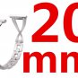 Lwsengme 20mm Watch Band Quick Release Stainless Steel Bracelet Watch Band Strap