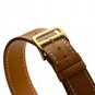 AWSTECH 38mm Luxury Leather Extra-Long Double Tour Band Strap Bracelet Replaceme