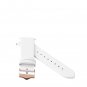 Signature Easy watch band. Replacement watch strap. Genuine leather. Gold and Ro