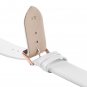 Signature Easy watch band. Replacement watch strap. Genuine leather. Gold and Ro