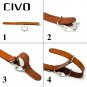 CIVO Genuine Grain Leather NATO Zulu Military Swiss G10 Watch Band Strap 18mm 20