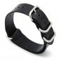 CIVO Genuine Grain Leather NATO Zulu Military Swiss G10 Watch Band Strap 18mm 20