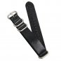 CIVO Genuine Grain Leather NATO Zulu Military Swiss G10 Watch Band Strap 18mm 20