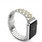 AWSTECH New 38mm Stainless Steel Metal Replacement Watchband Bracelet with Butte