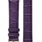 Signature Tropico in Purple 20 mm short watch band. Replacement watch strap. Gen