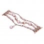 Watchband Replacement For Apple Watch Strap - Soft Agate Beads String Bracelet F