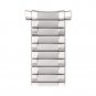 Speidel Men’s Stainless Steel Comfortable Stretch Watch Band Silver Tone Repla