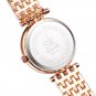 SK Women’s Watches Rose Gold Stainless Steel Jewelry Watches Band Round Dial B