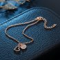 Heart women Rose Gold Anklet - 2018 Exquisite 18K Rose Gold Plated Brass Hollow