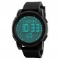 Mens Sport Wrist Watches OUBAO Waterproof LED Analog Digital Alarm Date Military