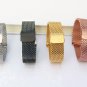 18mm Stainless Steel Mesh Watch Band Bracelet Strap Replacement Wristband with D