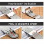 18mm Stainless Steel Mesh Watch Band Bracelet Strap Replacement Wristband with D