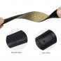 TStrap 18mm Leather Watch Band Black Soft w/ Watch Clasp Buckle Watch Strap Brac