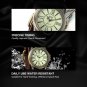 Avaner Unisex Punk Retro Bronze Round Dial Brown Wide Leather Belt Strap Cuff Br