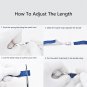 Ullchro Silicone Watch Strap Replacement Rubber Watch Band Waterproof Stripe Pat