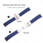Ullchro Silicone Watch Strap Replacement Rubber Watch Band Waterproof Link Patte