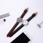 iStrap 19mm Calf Leather Watch Band Strap W/ Rose Gold Steel Push Button Deploym