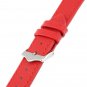 Signature Seasons in red 14 mm watch band. Replacement watch strap. Genuine leat