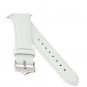 Signature Dragon in white 16 mm watch band. Replacement watch strap. Genuine lea