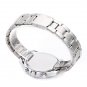 Top Plaza 3 Pcs Women's Elegant Luxury Rhinestones Watches Silver Gold Rose Gold