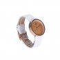 Women's Wood Watch Natural Handmade Wood Quartz Movement Genuine Leather
