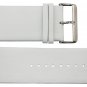 Moog Paris White Calf Leather Band Replacement, Pin Clasp, 34mm Strap _ B34014