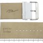 Moog Paris White Calf Leather Band Replacement, Pin Clasp, 34mm Strap _ B34014