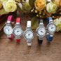 Kids Girls Casual Chic Simple Arabic Numeral Bangle Cuff Bracelet Watch