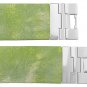 Moog Paris Green Calf Leather Band Replacement, Jewelry Clasp Closure, 28mm Stra