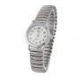 Womens Easy Reader Elastic Expansion Band Quartz Analog Wrist Watch 20cm