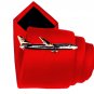 Airplane Tie Clip Pilot Jet Army Tie Clip Silver Gold Gift Box Wedding Bar Clasp
