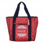 Forever Collectibles Red Insulated Coca-Cola Cooler Bag Tote Bag with Bottles an