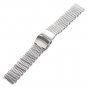 YISUYA Silver 22mm Band Stainless Steel Mesh Web Wrist Watch Band Strap Bracelet