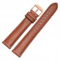 WOCCI 18mm Quick Release Italy Leather Watch Band with Rose Gold Buckle Bracelet