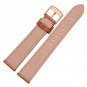 WOCCI 18mm Quick Release Italy Leather Watch Band with Rose Gold Buckle Bracelet