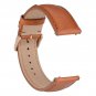 WOCCI 18mm Quick Release Italy Leather Watch Band with Rose Gold Buckle Bracelet